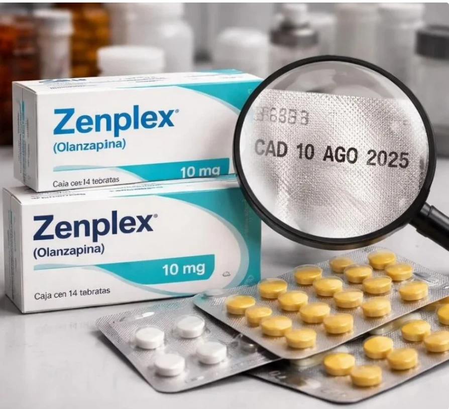 COFEPRIS emite Aviso de Riesgo por adulteración de Zenplex (Olanzapina) 💊