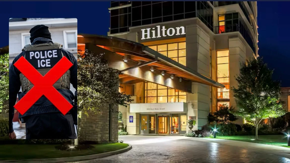🏨🇺🇸 Hotel Hilton cancela reservas a agentes migratorios y se deslinda