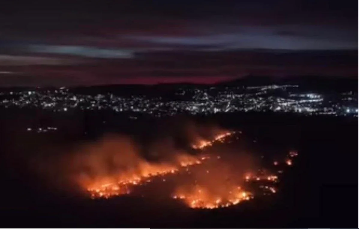 🔥 Incendio forestal en Cadereyta alcanza 90% de control; reportan 90 hectáreas afectadas