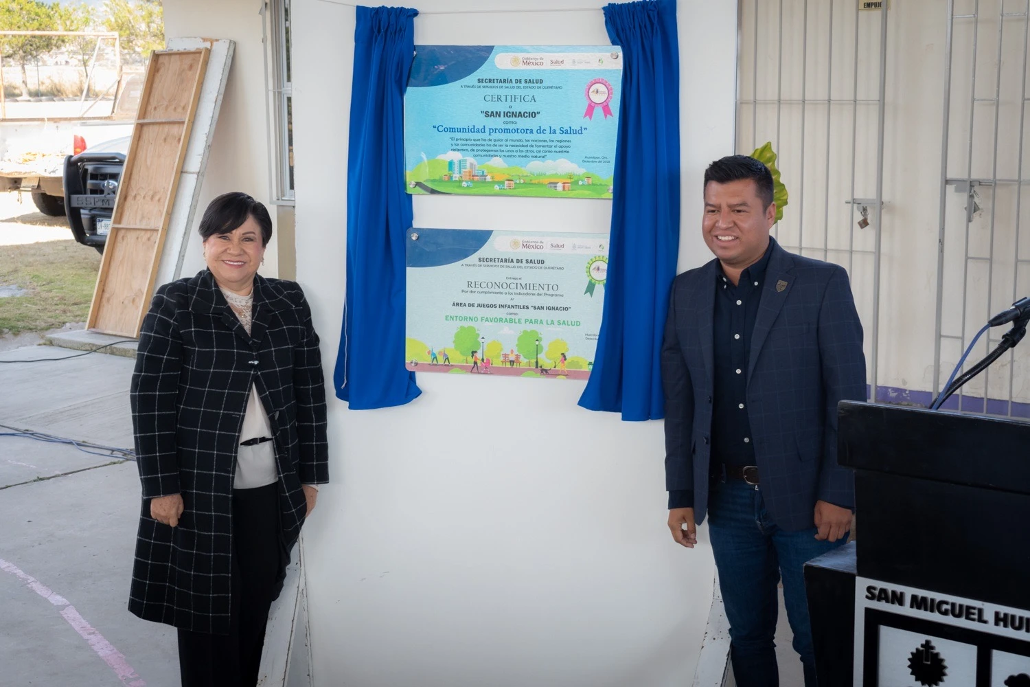Certifica SESA como Comunidad Promotora de la Salud a San Ignacio