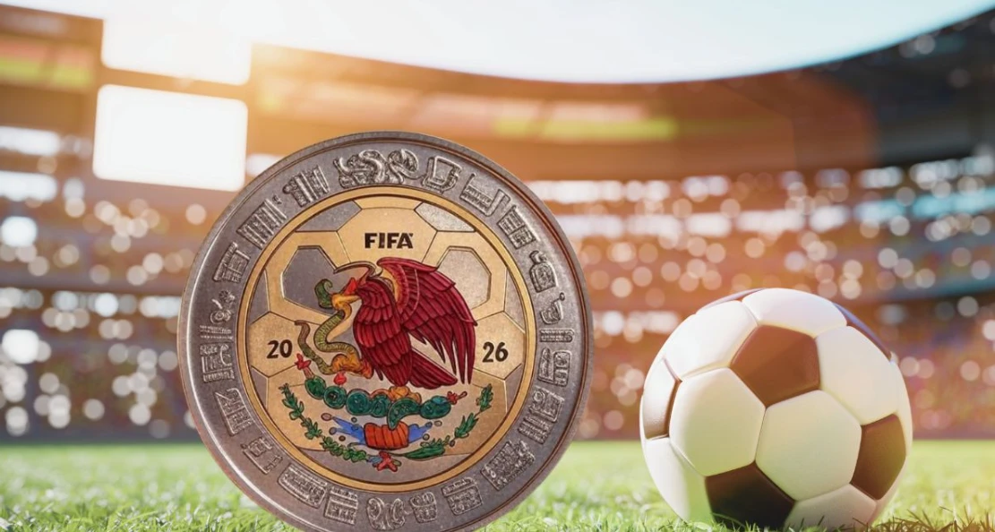 Oro y plata por el Mundial: así serán las nuevas monedas conmemorativas