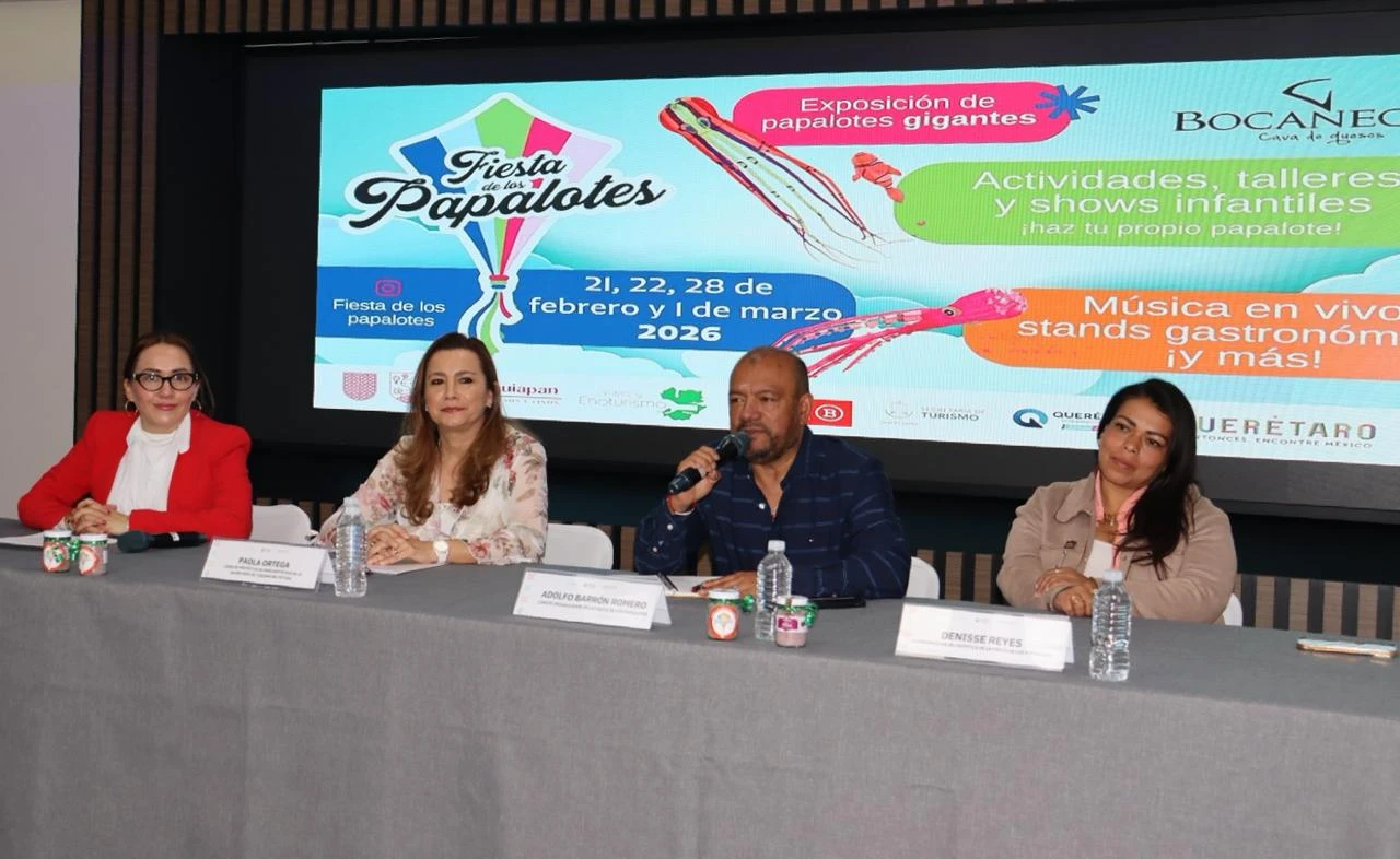 🎏 Colores y tradición volarán alto en el Festival del Papalote 2026 en Tequisquiapan