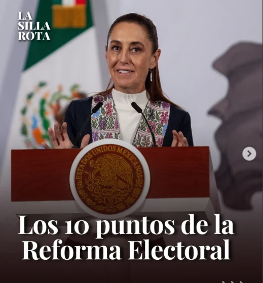🌐⚖️ Reforma electoral 2026: Sheinbaum propone nuevo modelo de representación y ajustes a diputaciones plurinominales
