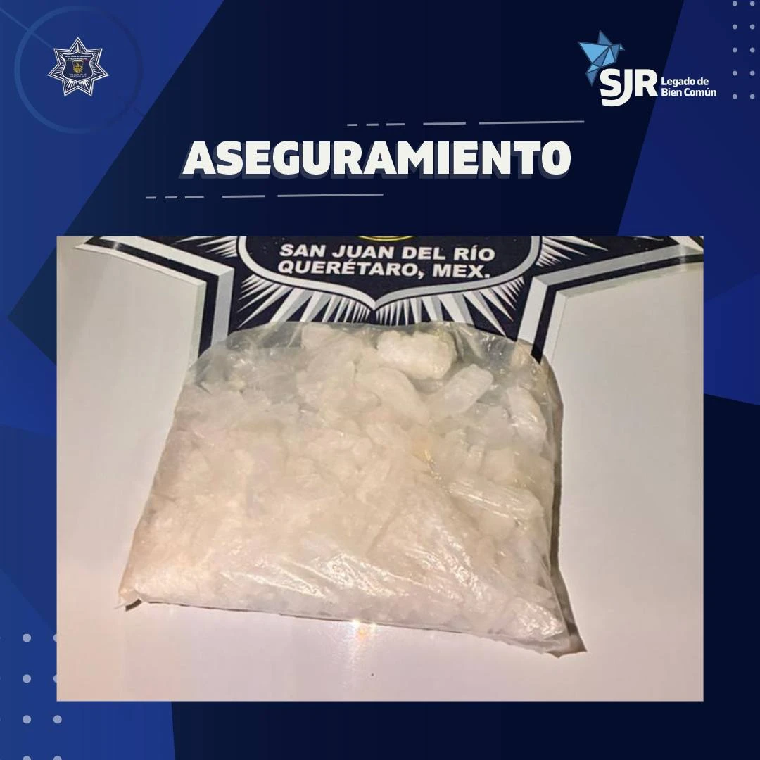 🚨 SSPM de San Juan del Río asegura vehículo y detiene a conductor