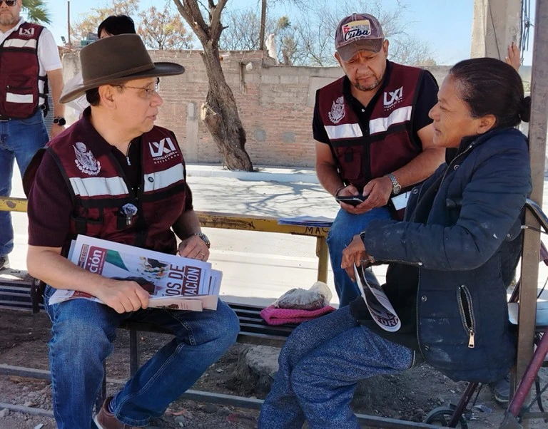 🏘️📢 Diputado Ulises Gómez de la Rosa recorre Buenavista para informar sobre la municipalización de Santa Rosa Jáuregui