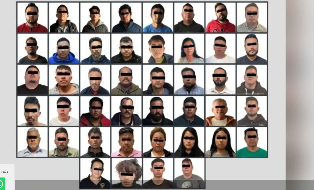 🚨 Caen 44 falsos agentes de la fiscalía en el Estado de México; instalaban retenes para extorsionar automovilistas