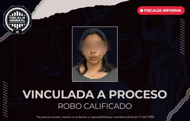 VINCULAN A PROCESO A MUJER POR ROBO DE JOYAS EN EL CLUB CAMPESTRE DE QUERÉTARO
