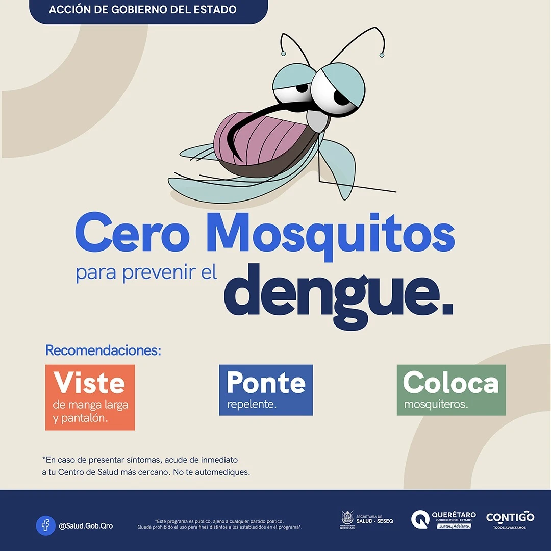 Mantiene SESA monitoreo epidemiológico del dengue en Querétaro