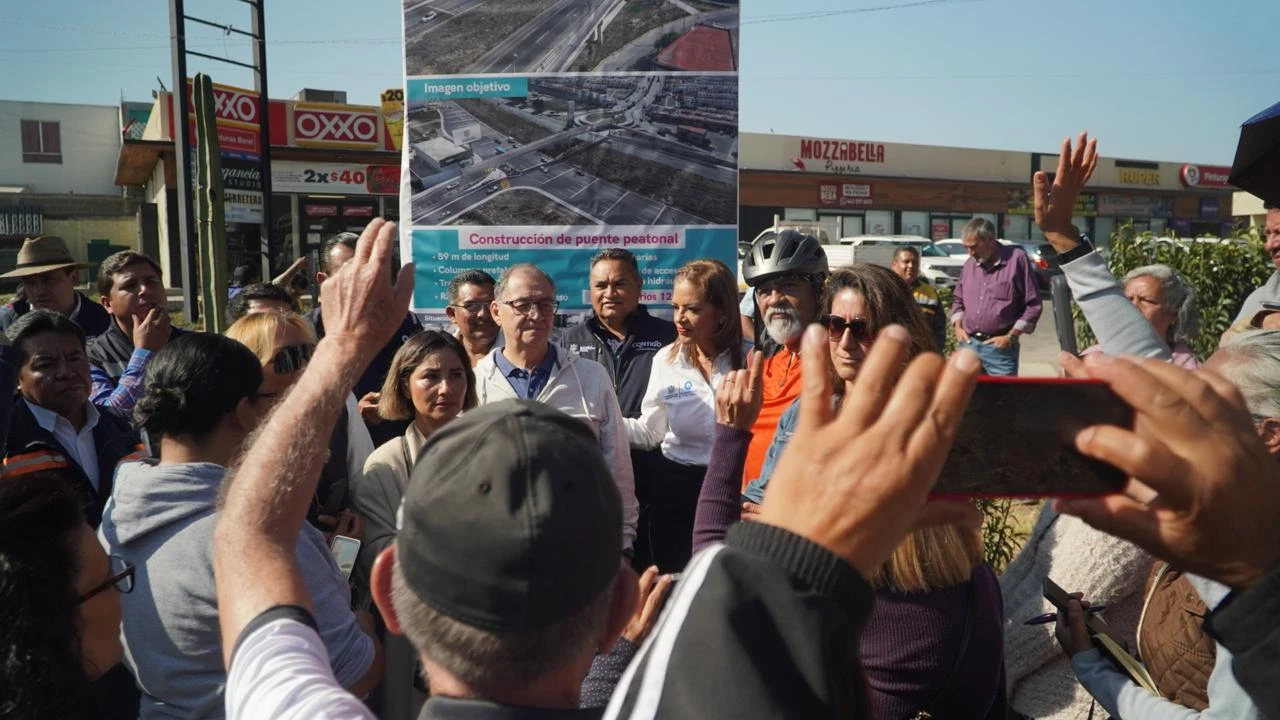 Integran comité ciudadano para construcción de puente peatonal en Junípero Serra