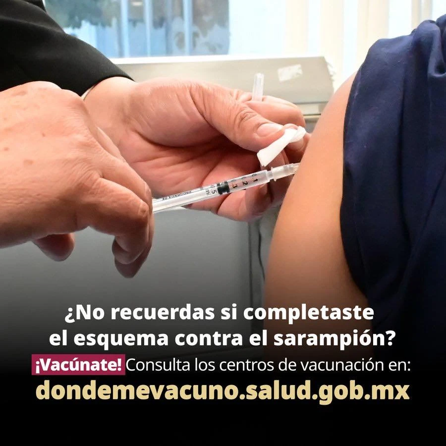 Intensifica SESA estrategias para la prevención y control del sarampión en Querétaro