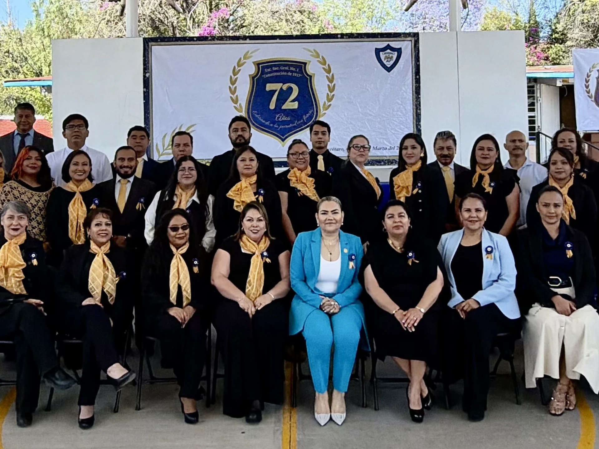 Celebra USEBEQ 72 años de la Secundaria General No. 1
