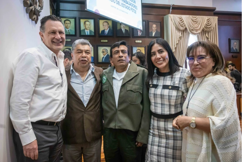 "Aquí viven y aquí cuentan": Mauricio Kuri refuerza alianza con sindicatos federales por el bienestar de Querétaro