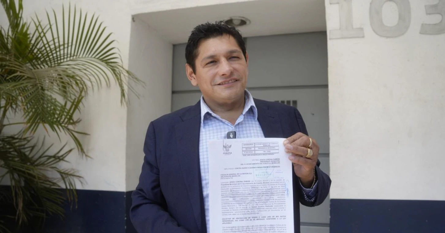 CJNG acusa al alcalde de Cuautla de nexos criminales; este responde con una denuncia ante la FGR