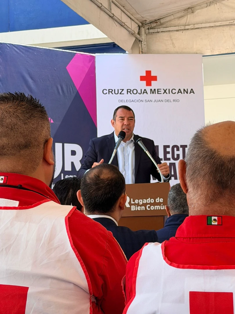 Arranca colecta anual de Cruz Roja 2026 en San Juan del Río