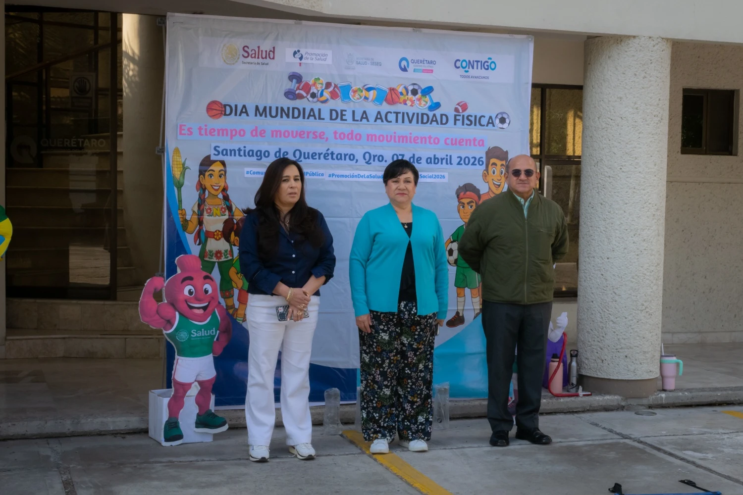 Promueve SESA Querétaro acciones de prevención y estilos de vida saludables