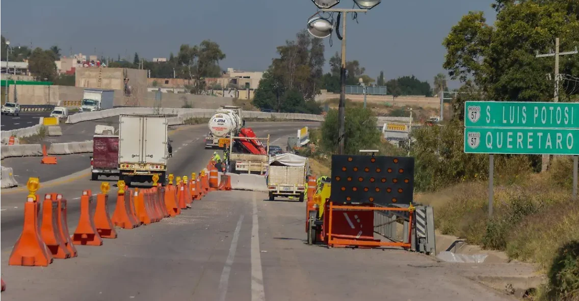  “OBRAS EN LA CARRETERA MÉXICO–QUERÉTARO CONCLUIRÁN EL 30 DE ABRIL