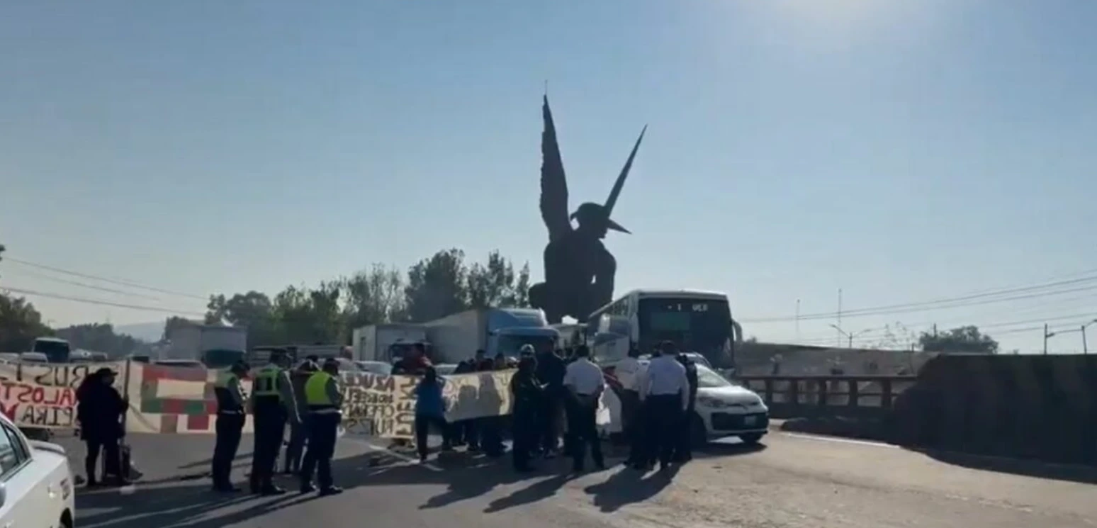 Caos en la México-Pachuca: Bloqueo y Protestas Generan Tráfico Kilométrico