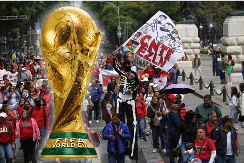 CNTE Anuncia Protestas en Mayo y Posible Paro Durante el Mundial 2026